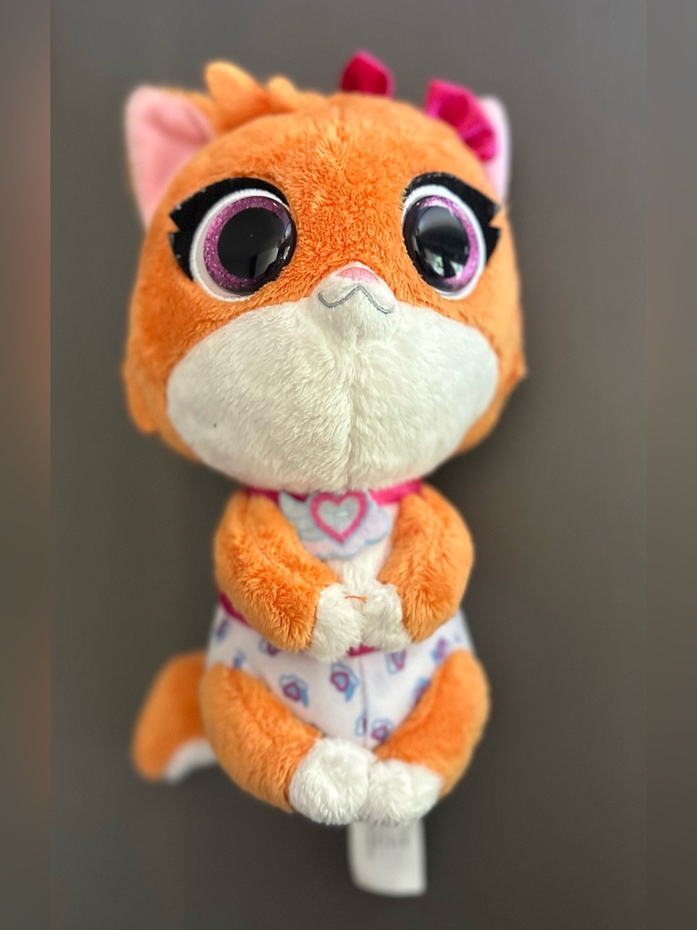 Disney Junior T.O.T.S. Cuddle & Wrap (No Wrap)Plush Mia the Kitten 10” Cat plush